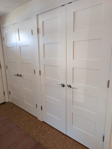 Natick closet doors